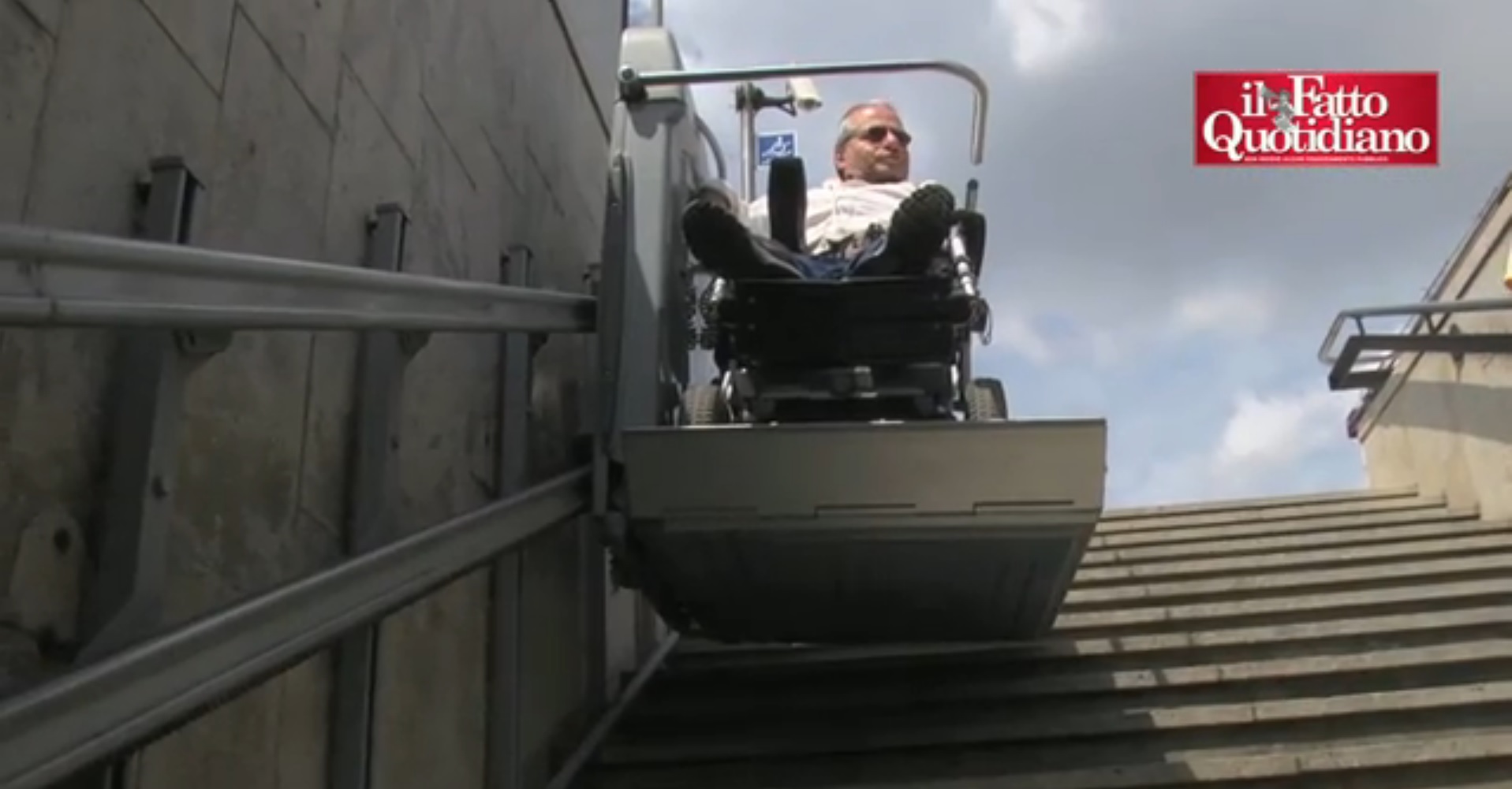 Non è un’Expo per disabili odissea in carrozzina sulla metropolitana milanese